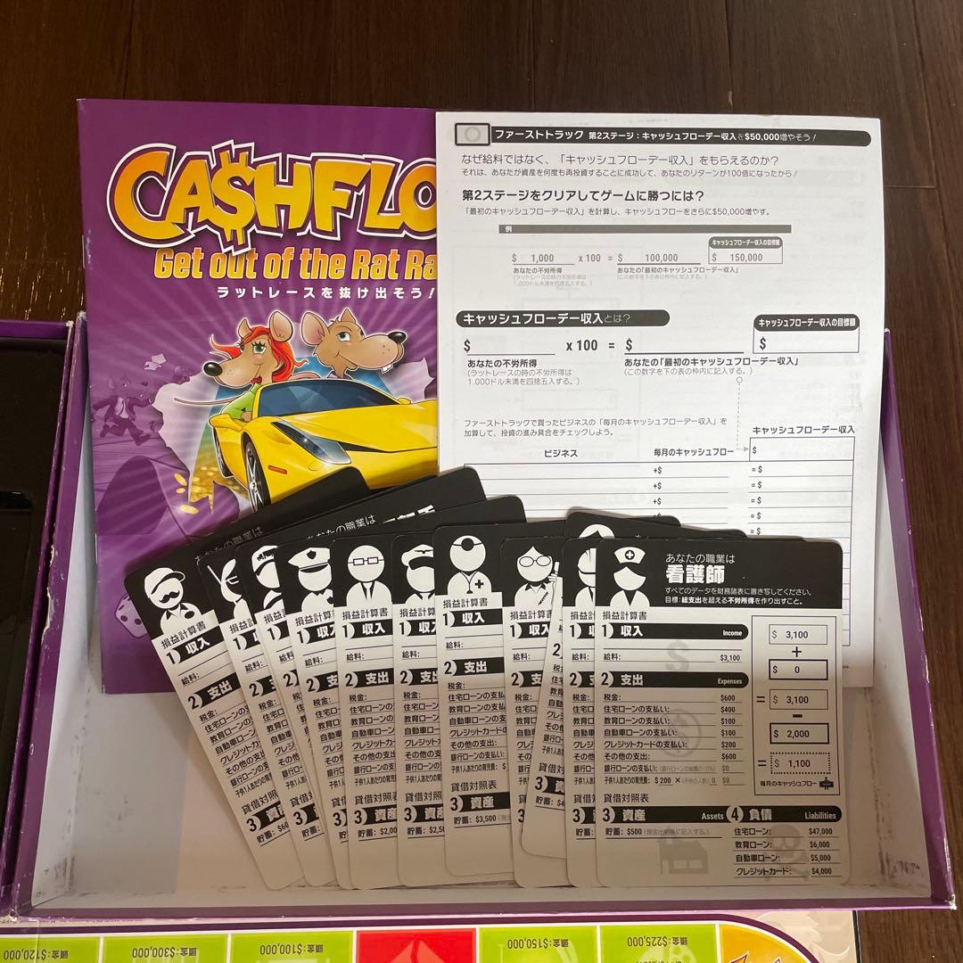 キャッシュフローボードゲーム