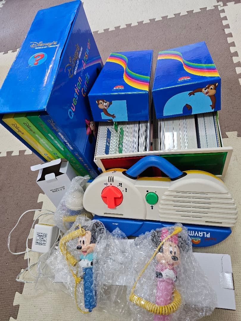 DWEディズニー英語システム　World Family PLAYMATE 正規品