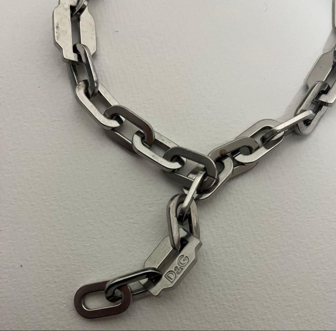 DOLCE & GABBANA D&G 極太 チェーン ネックレス
