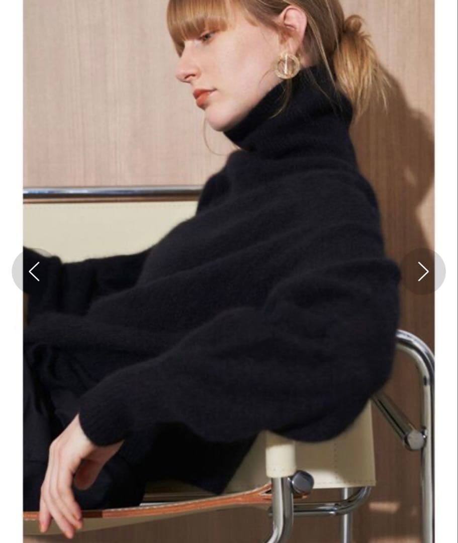 ELENDEEK ラクーンCN プルオーバー　タートルネック　ニット