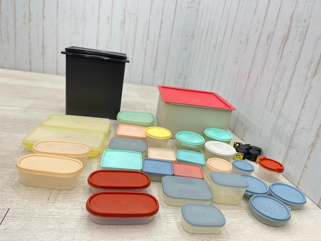 Tupperware マルチオーガナイザー ミニデコレーター 楕円 他 まとめて