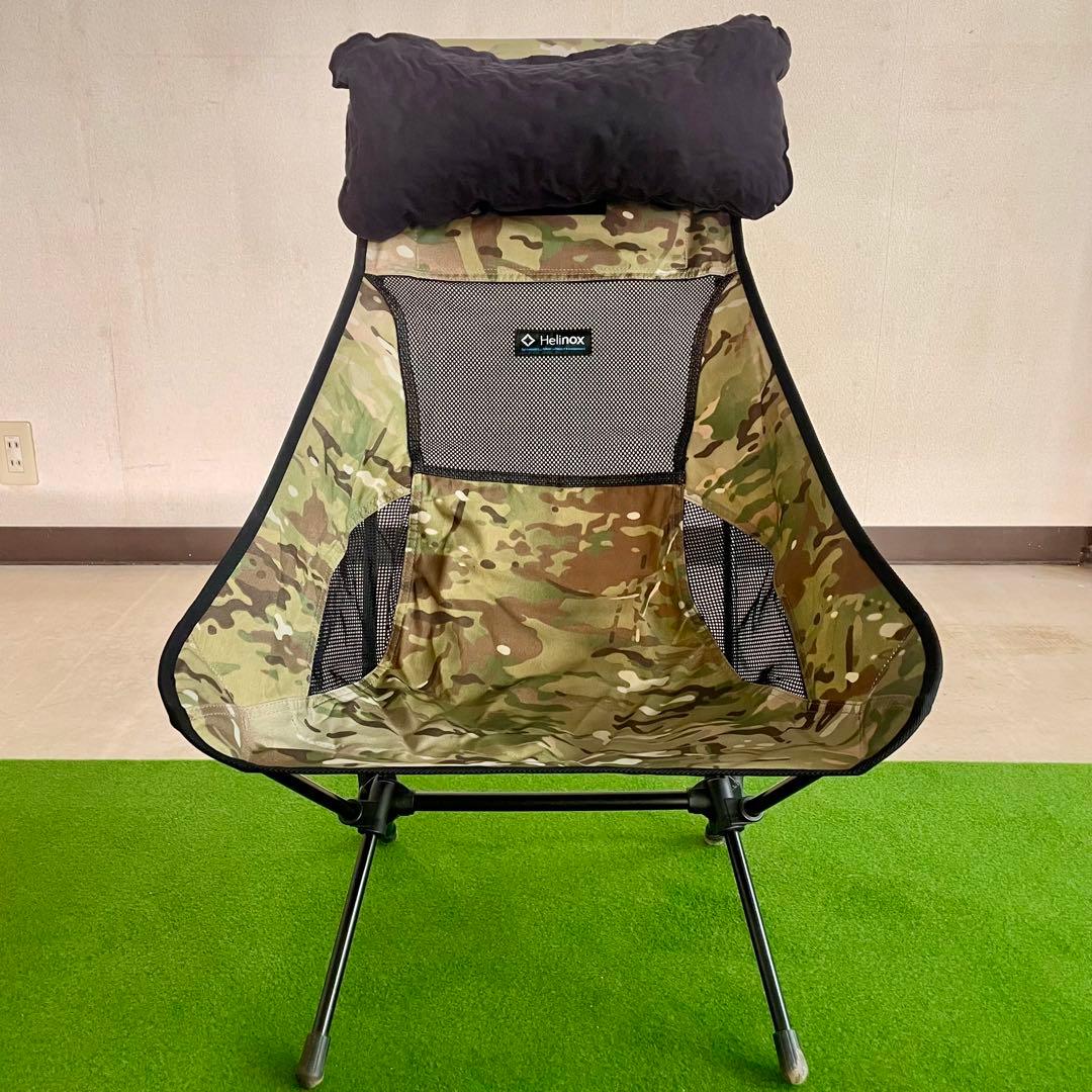 【超美品 廃盤品】Helinox サンセットチェア エアフォームヘッドレスト