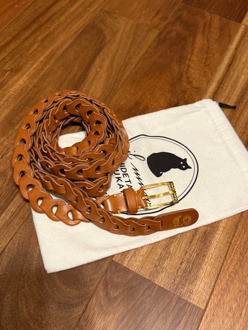 il micio × m’s braque BOHOベルト natural