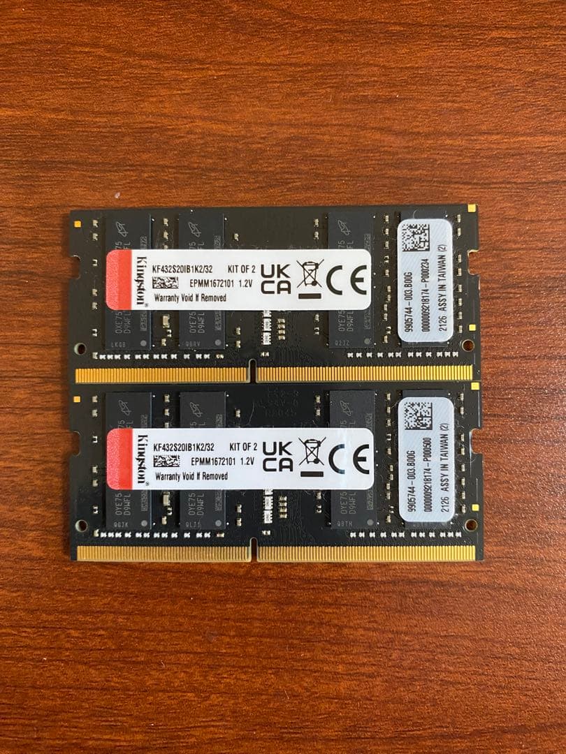 FURY IMPACT DDR4 3200 メモリ 32GB 16✖️2