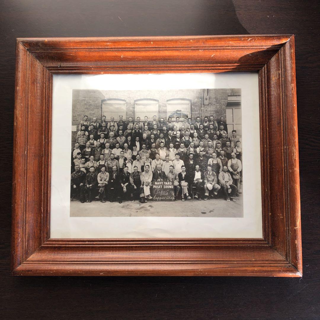 30's〜VINTAGE OLD PICTURE FRAME 額縁 額装