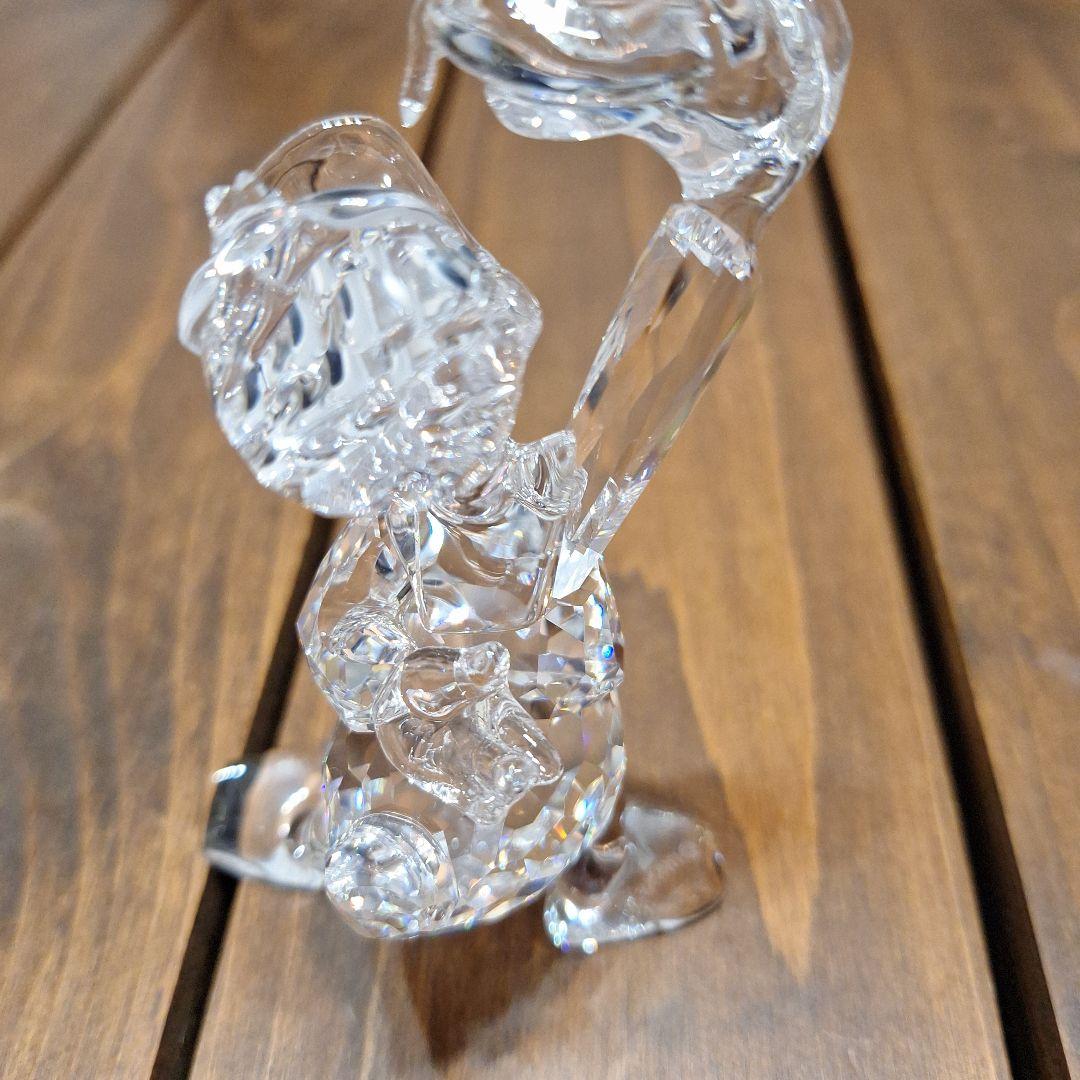 スワロフスキー ディズニー ドナルドダック クリアクリスタル　箱なし