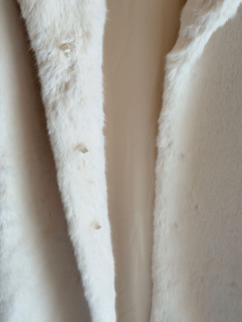 BLANC & ECLARE ホワイトファーコート