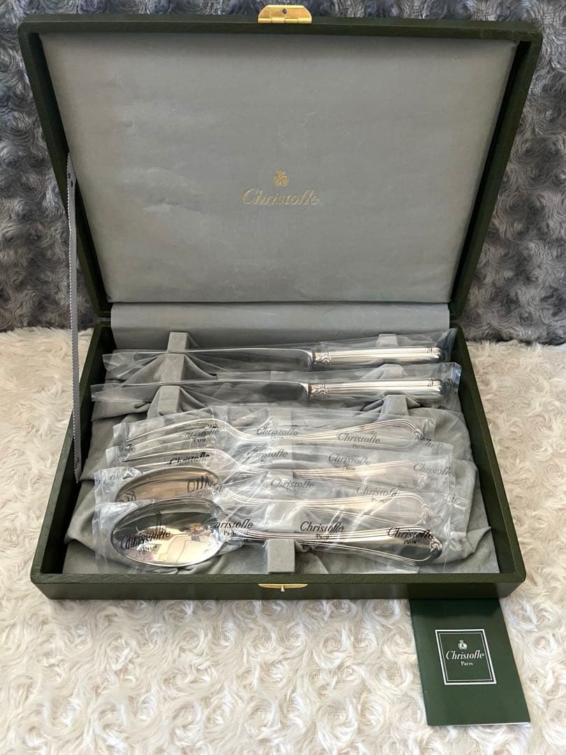 クリストフル　カトラリーセット　オセアナ　ディナーセット〈6本セット〉ペア