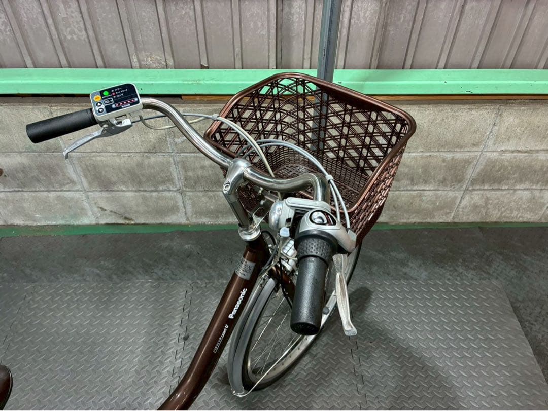 №8169 電動自転車　パナソニック　ビビlight U 24インチ ブラウン