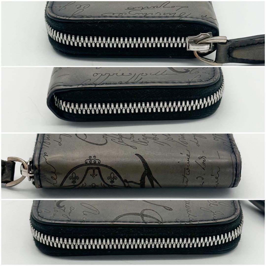 ベルルッティ カリグラフィ ラウンドファスナー 小銭入れ ワパ コンパクト