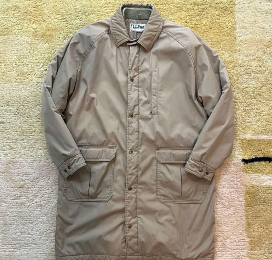 80年代 USA製 L.L.Bean エルエルビーン STORM COAT