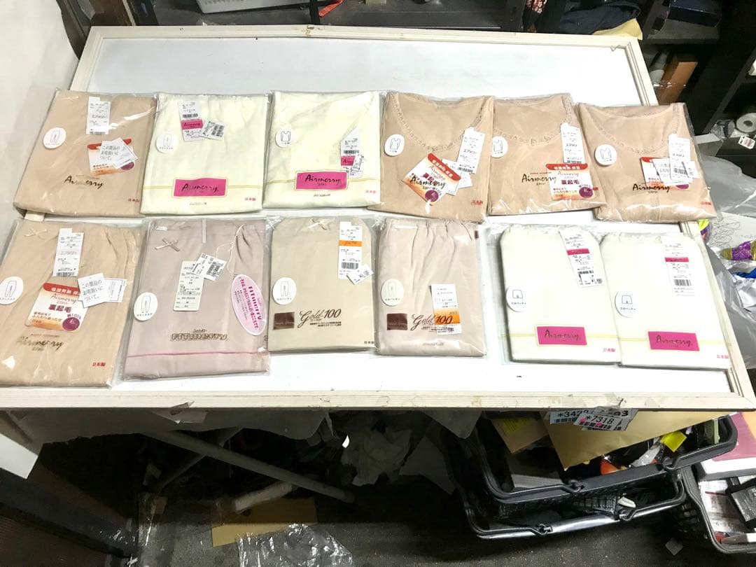 エアメリー、アサメリー、3分、7分パンティ8分スリーマー　M 12枚★き5935