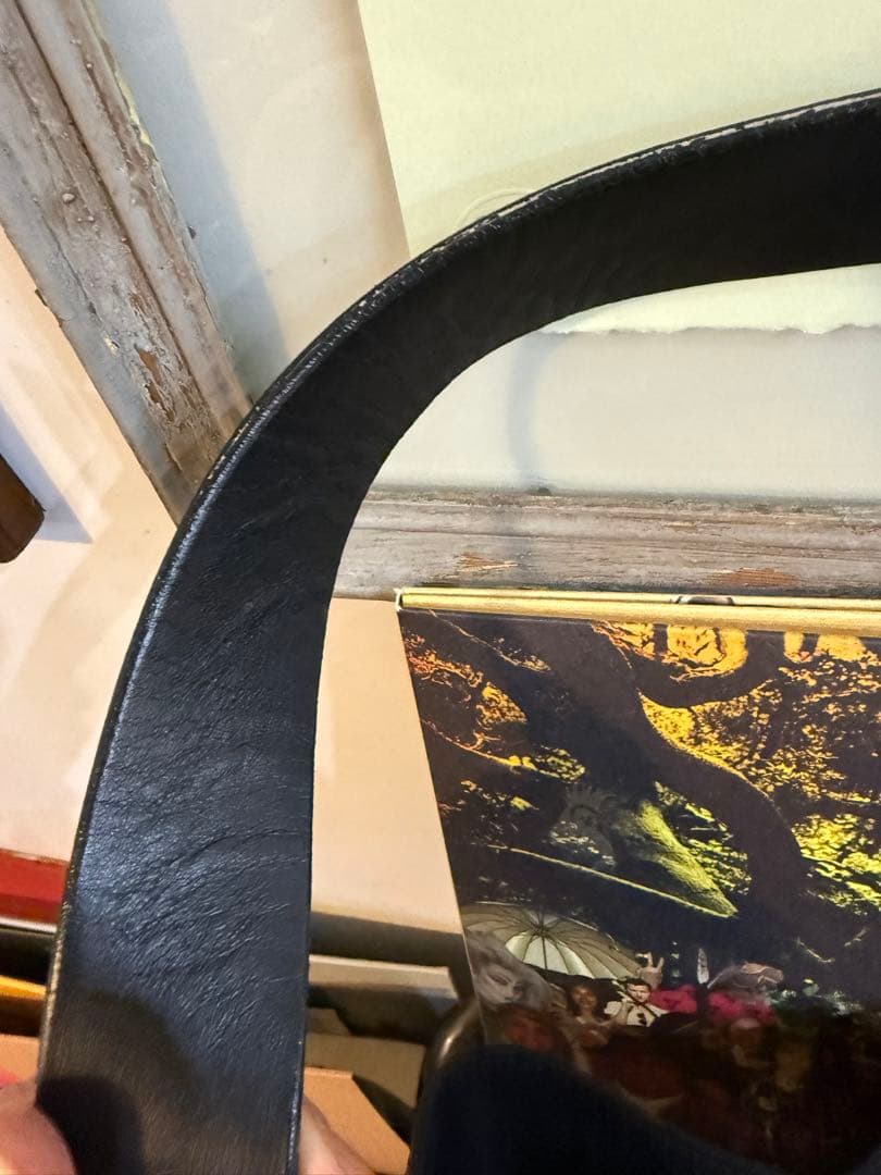 LEATHER SHOULDER BAG MADE BY AETA オーラリー