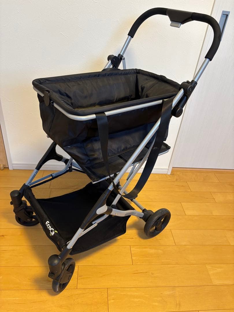中古品 ECOCA エコカ/ショッピングカート　保冷バックセット