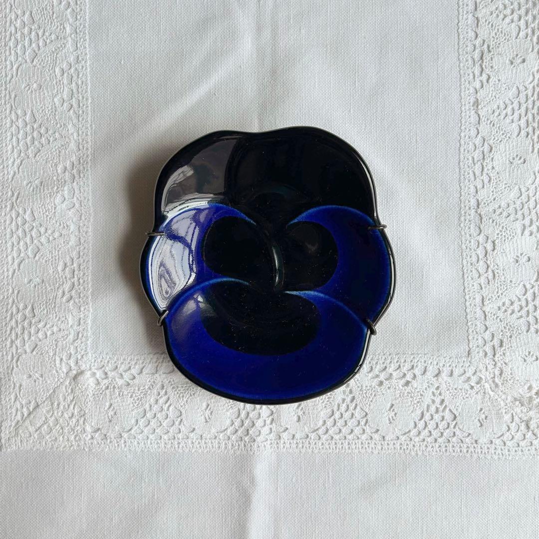 【希少】アラビア ヴィンテージ ビオラ アートピース