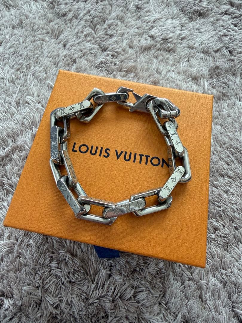 ルイヴィトン　ブレスレット　モノグラムチェーン