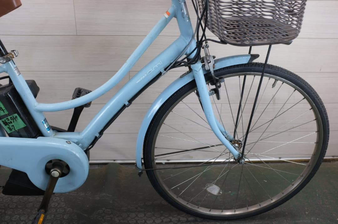 電動自転車 ヤマハPAS ami　26インチ　3段　8.7Ah 新品タイヤ