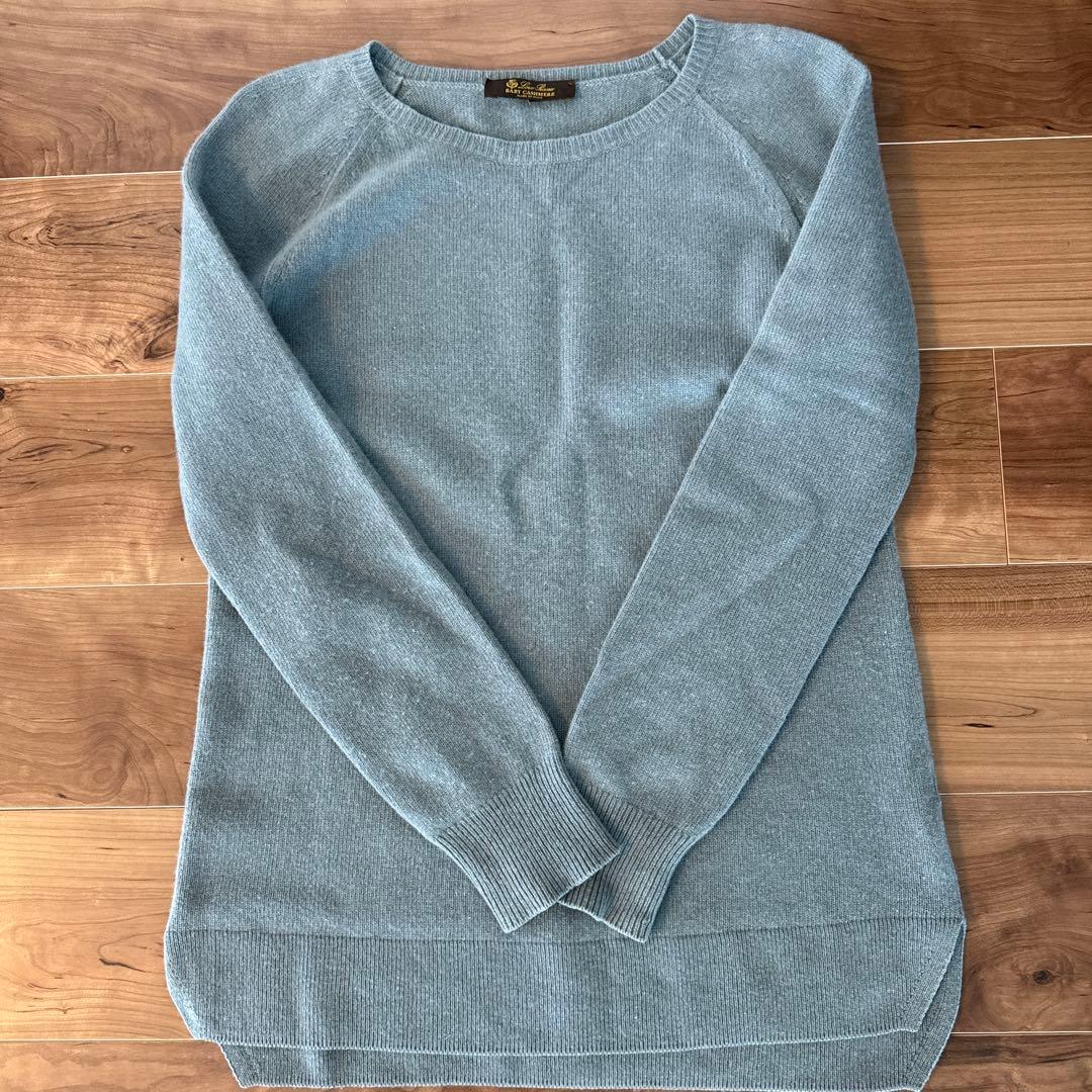 Loro Piana ベビーキャッシュミア セーター 38