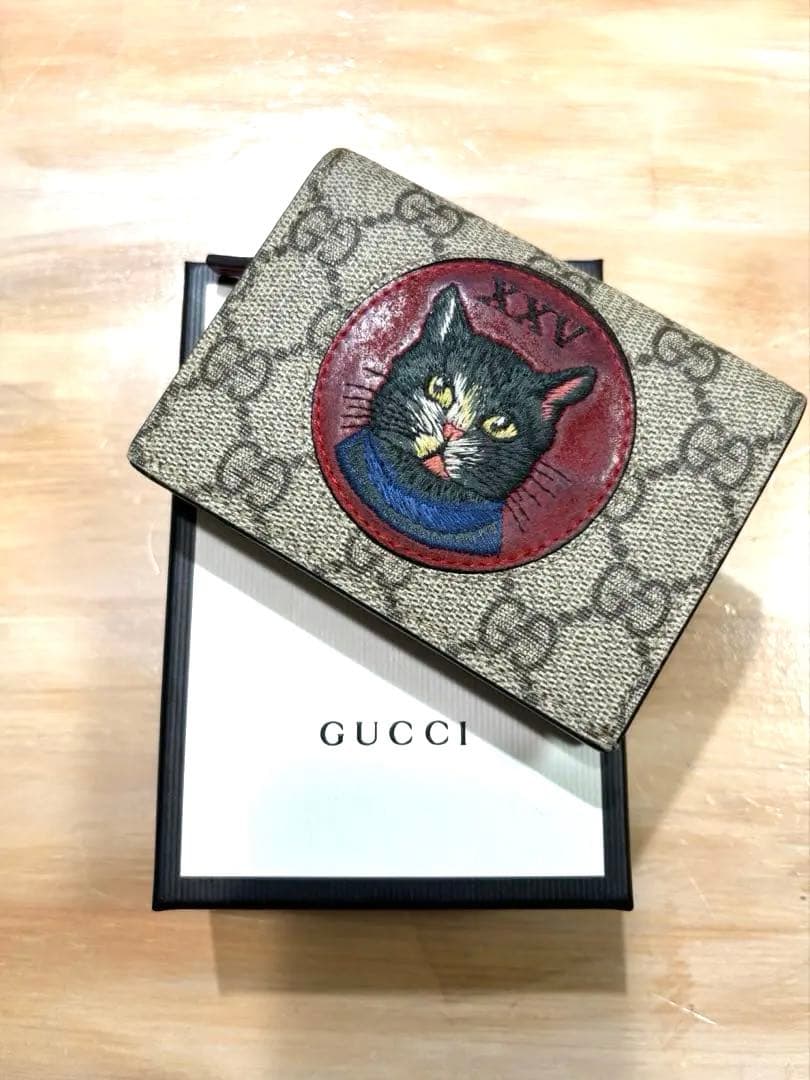 serina (o＾・＾o)/  GUCCI ミスティックキャット 財布
