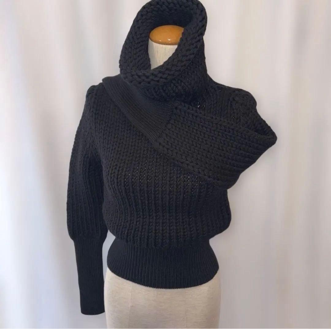 00s GUCCI TOM FORD期 ローゲージニットブラック