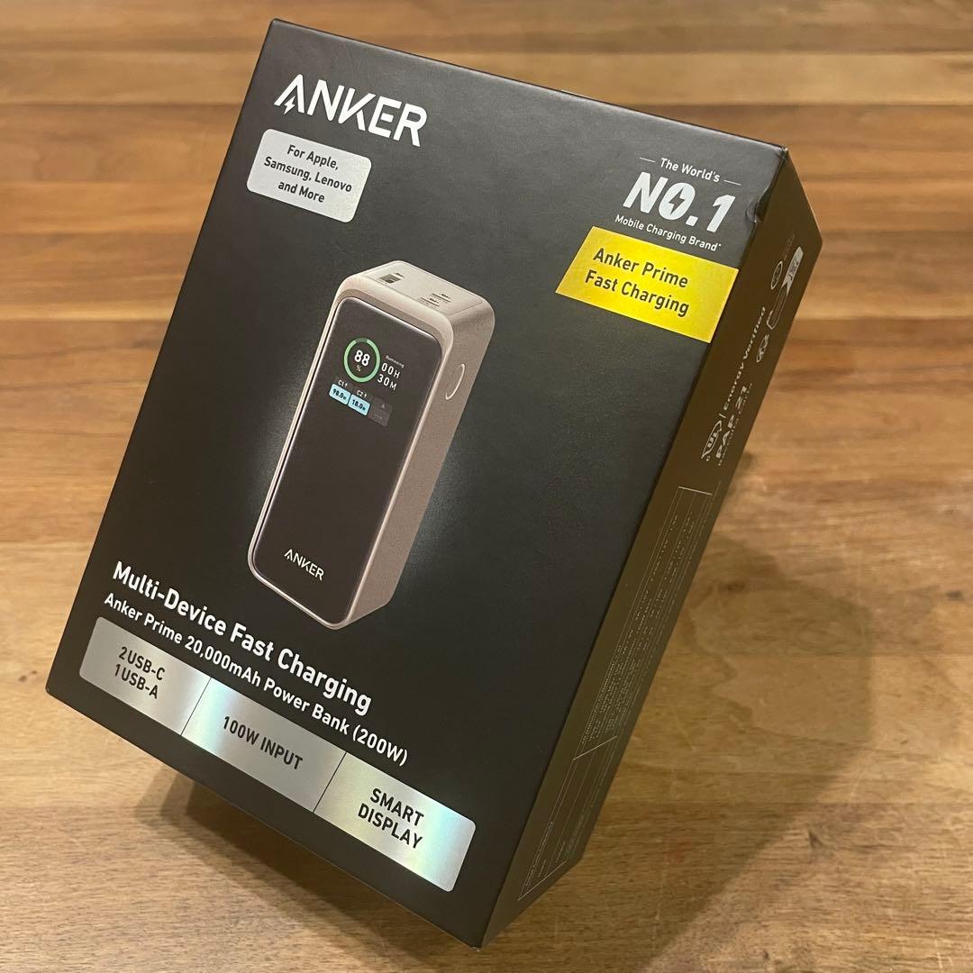 スマホアクセサリー Anker Prime Power Bank (20000mAh, 200W)