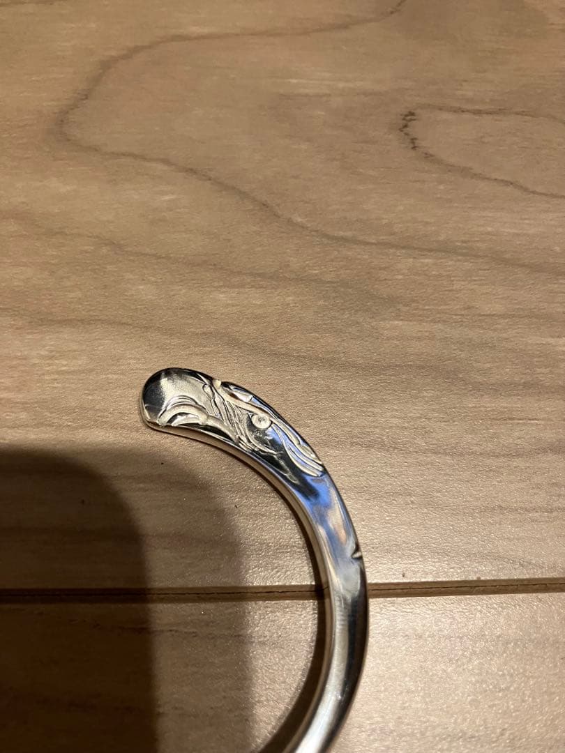 超希少　キムタク 私物　着　goros ゴローズ　プレーン顔ブレスS さんタク