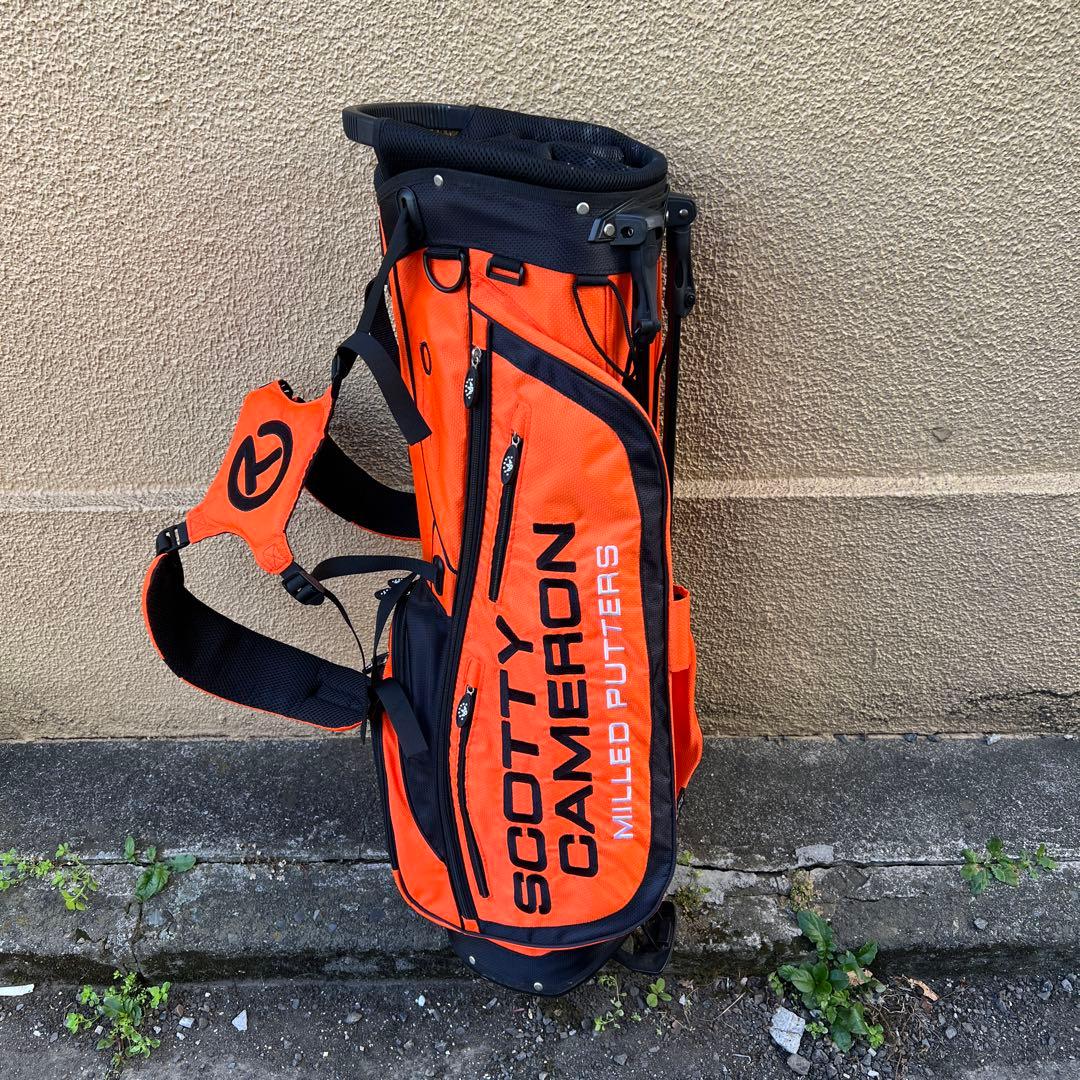 SCOTTY CAMERON スコッティキャメロン　キャディバッグ　オレンジ