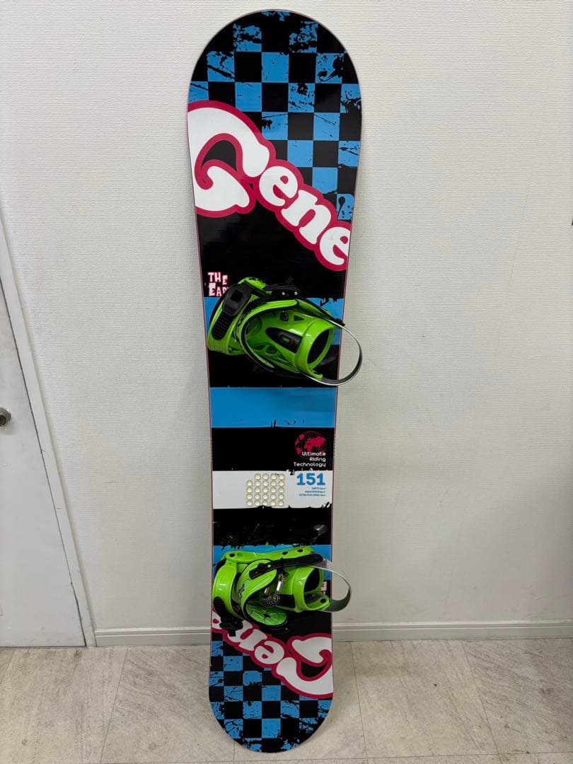 Generics スノーボード板 151cm JOYRIDE ビンディングセット