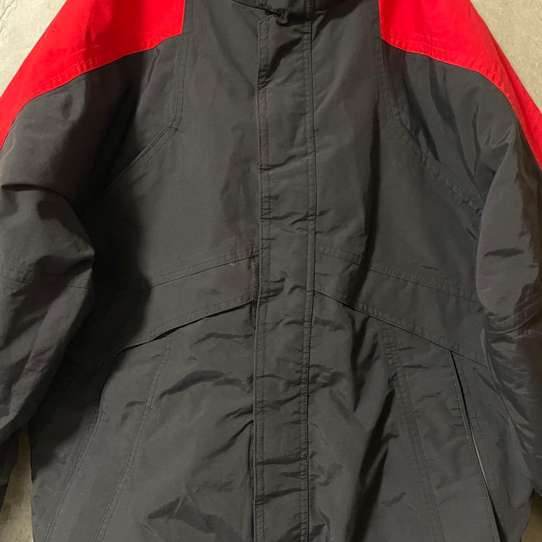 Burtonバートンスキーウェアスノーボードジャケットブルゾン紺ネイビー刺繍ロゴ