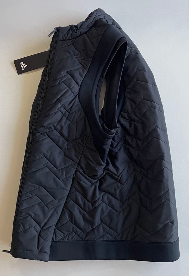 新品タグ付⛳️アディダスゴルフ　中綿ベスト＆裏起毛スカートセット　M