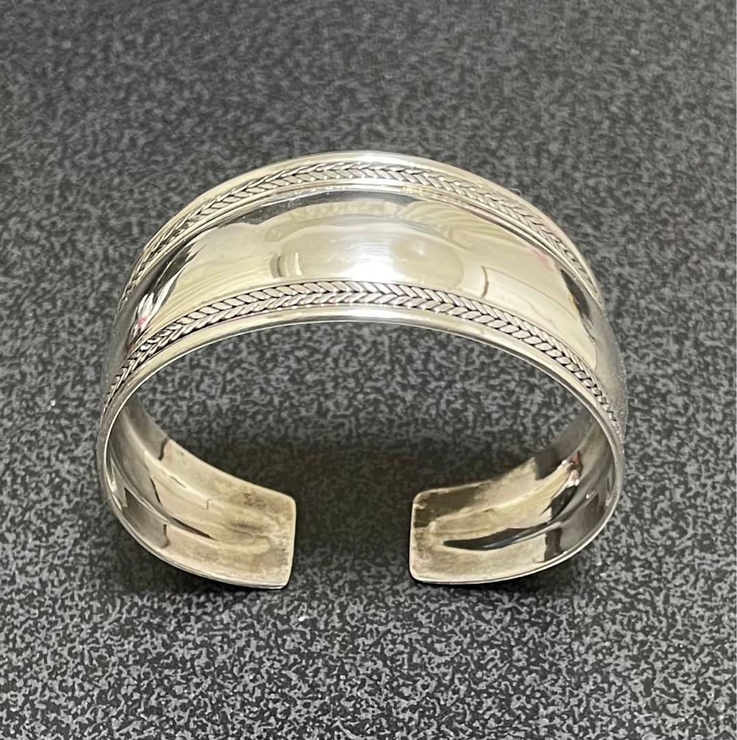 シルバー925バングル　ノーブランド