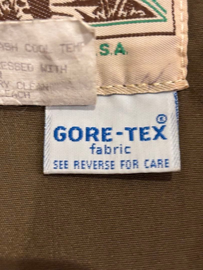 80s USA製　FIELDLINE ダックハンター カモ ゴアテックス L