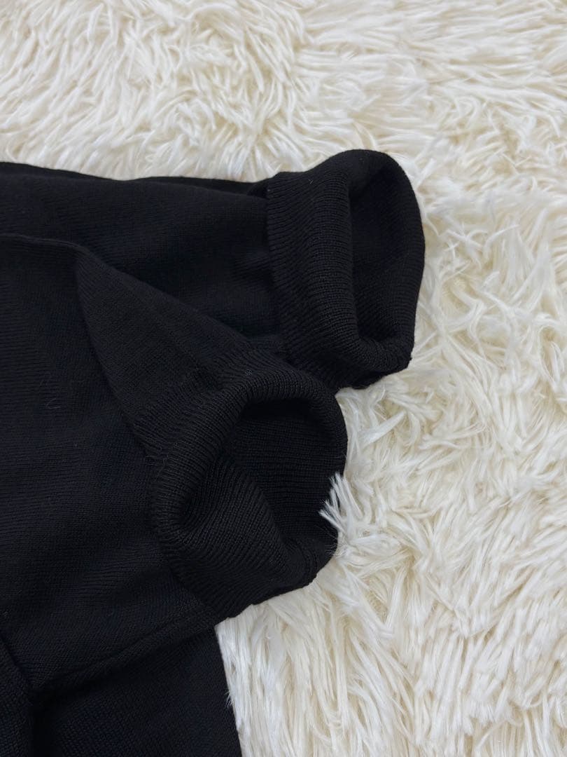 【美品】ヴィヴィアンウエストウッド 半袖 ニット オーブ ウール 黒