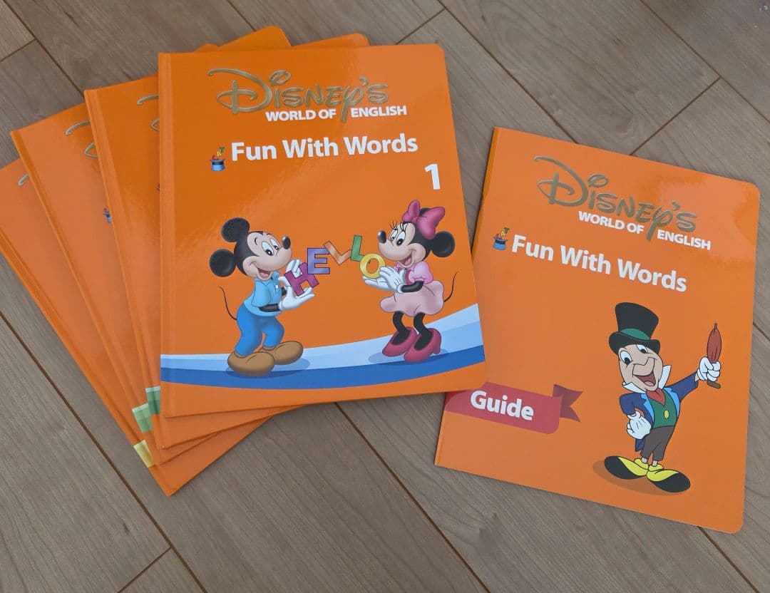 美品　ディズニー英語システムミッキーマジックペンセットファンアンドアドベンチャー