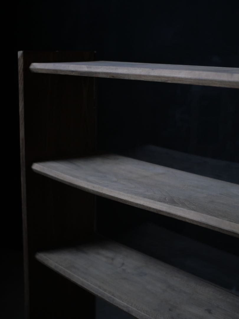 収納棚　棚　本棚　ショーケース　ラック　古家具　古道具　アンティーク　昭和レトロ