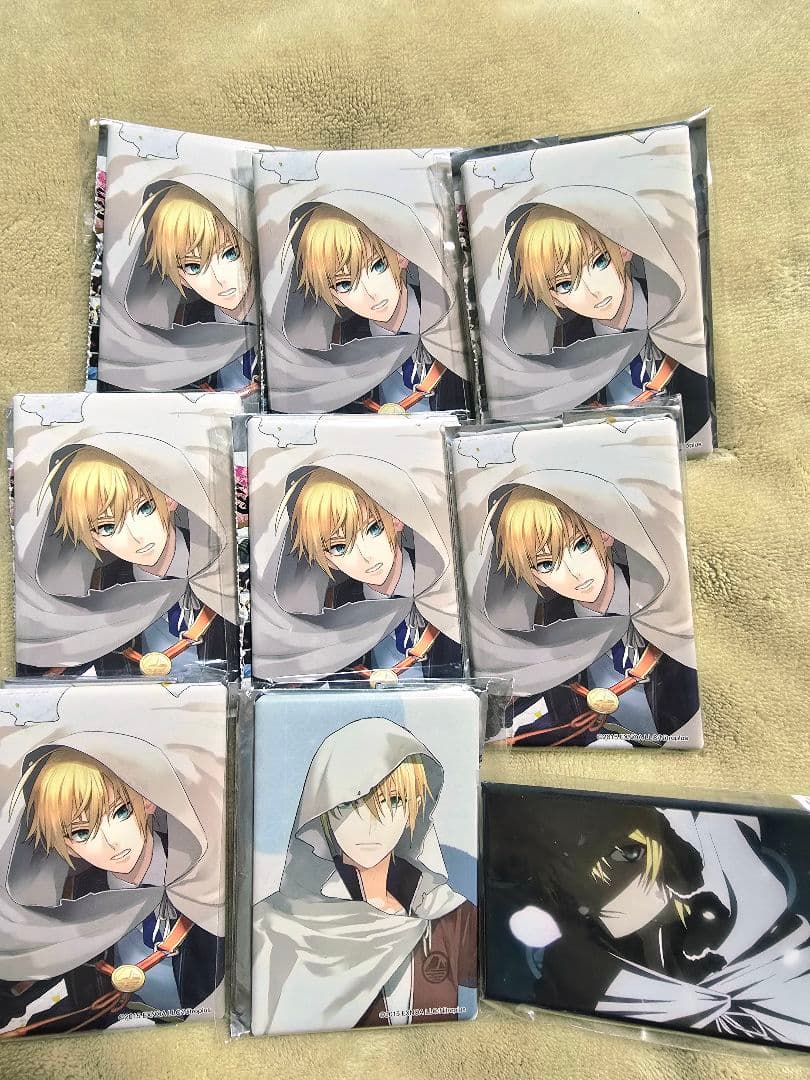 め*読様 刀剣乱舞 山姥切国広 スクエア缶バッジ