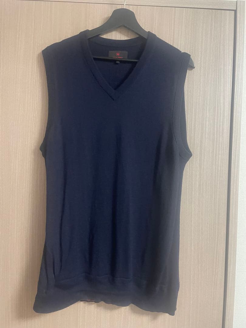 【未使用含む3点】BRIEFING メリノウール Vネックベスト XL