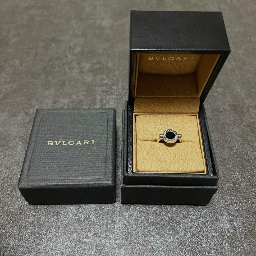 BVLGARI ブルガリ フリップ オニキス リング