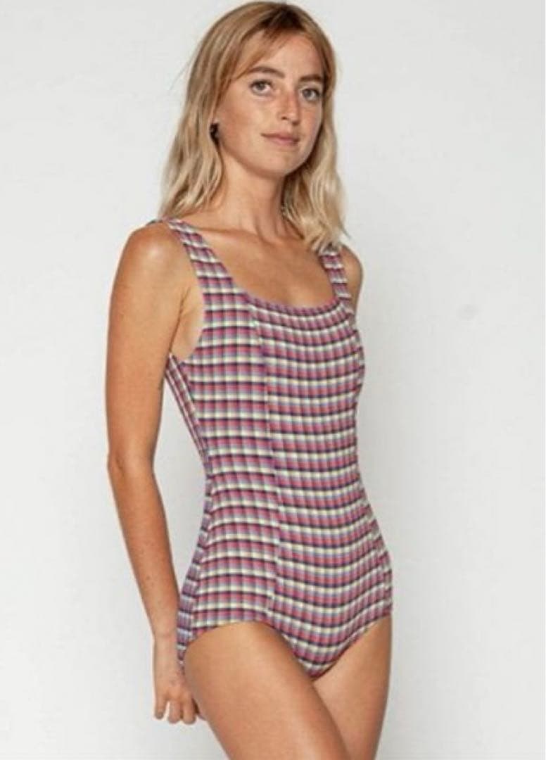 Seea Tofino One Piece Toquay チェックワンピース水着