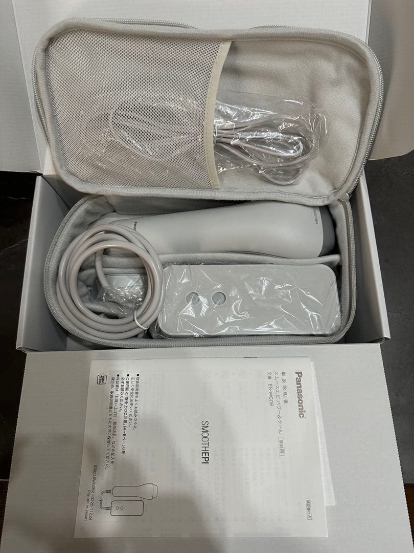 Panasonic スムースエピ　パワー&クール　ES-WG0B-H