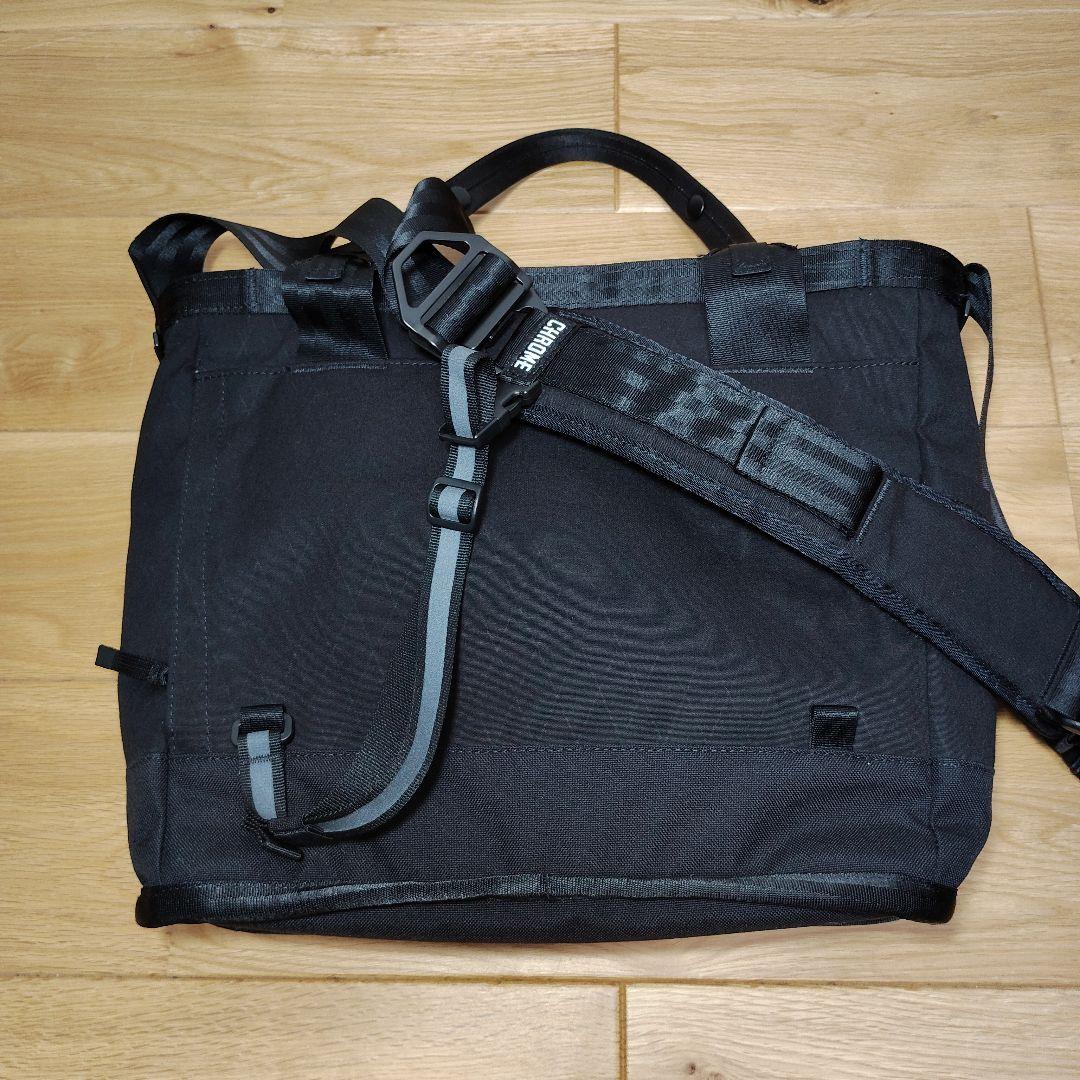 【美品】CHROME クローム バラージ オフィス トート 2way 黒 クロム
