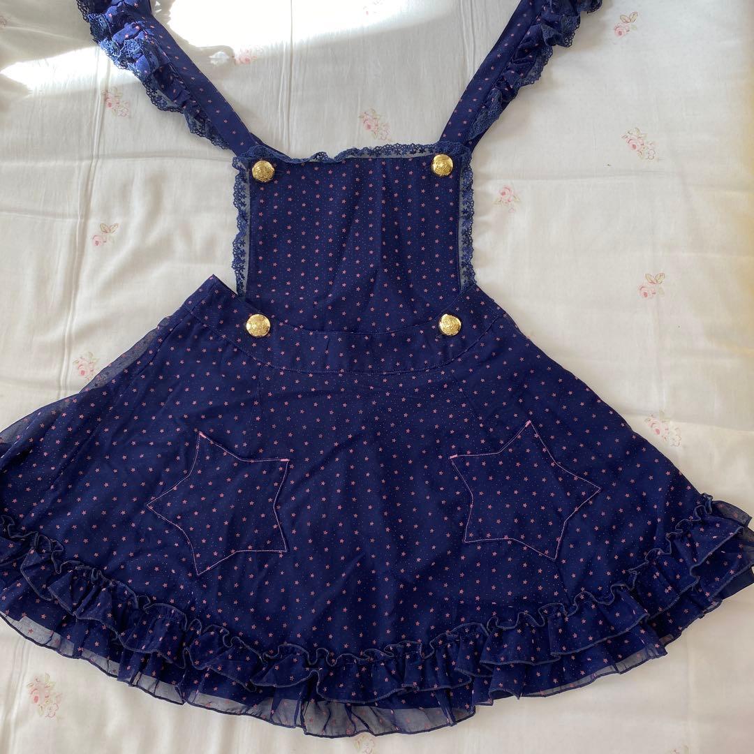 ALICE and the PIRATESJSKネイビードット BABYロリィタ