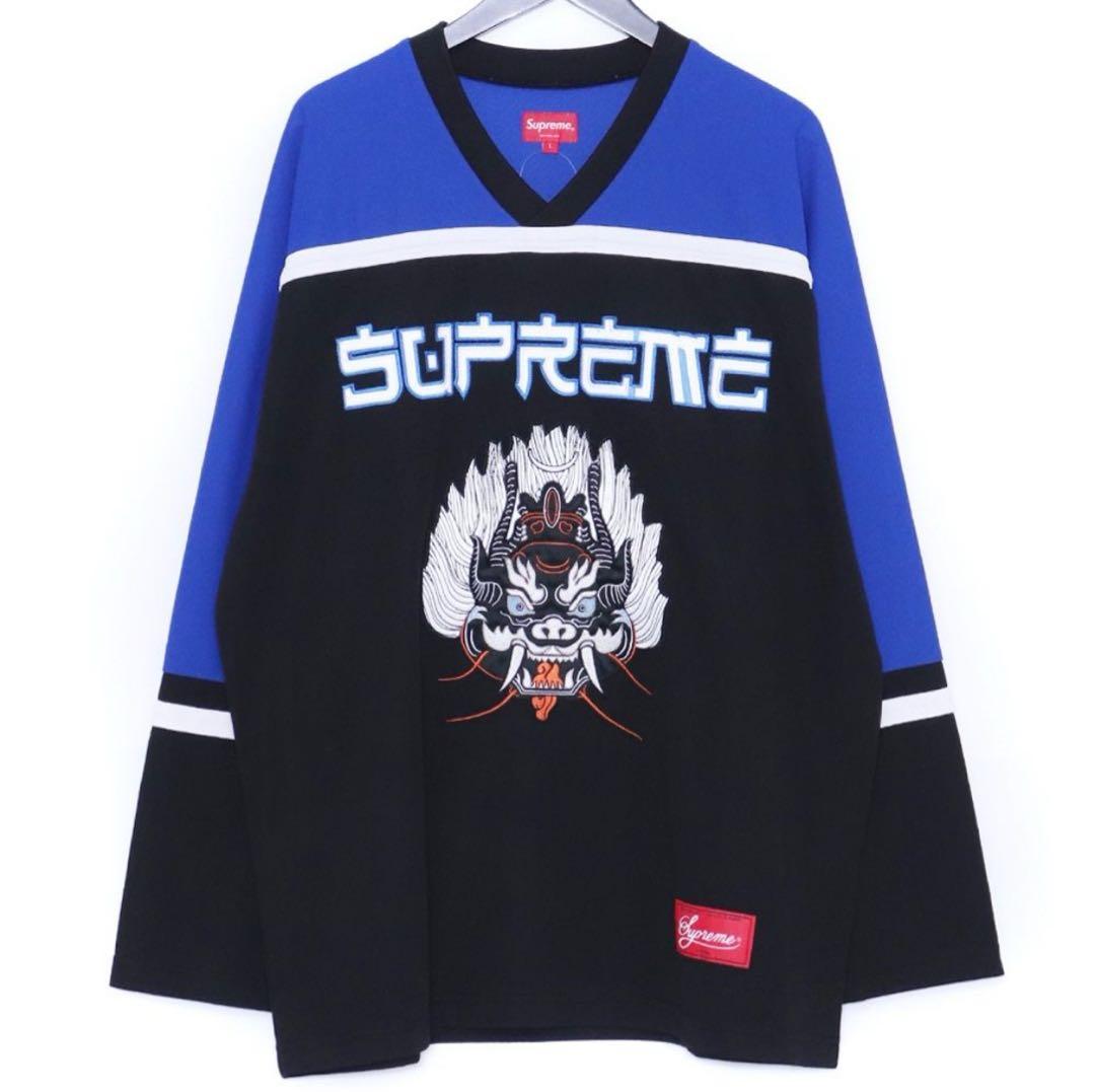 Supreme Demon Hockey Jersey Lサイズ　ブラック