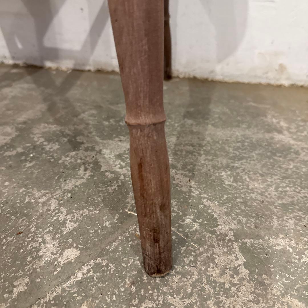 hangoutヴィンテージ　カフェチェア　剥離　木製　ダイニングチェア