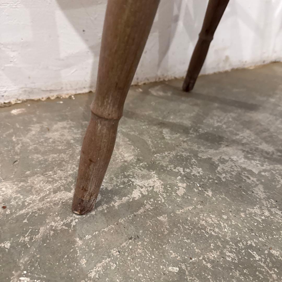 hangoutヴィンテージ　カフェチェア　剥離　木製　ダイニングチェア