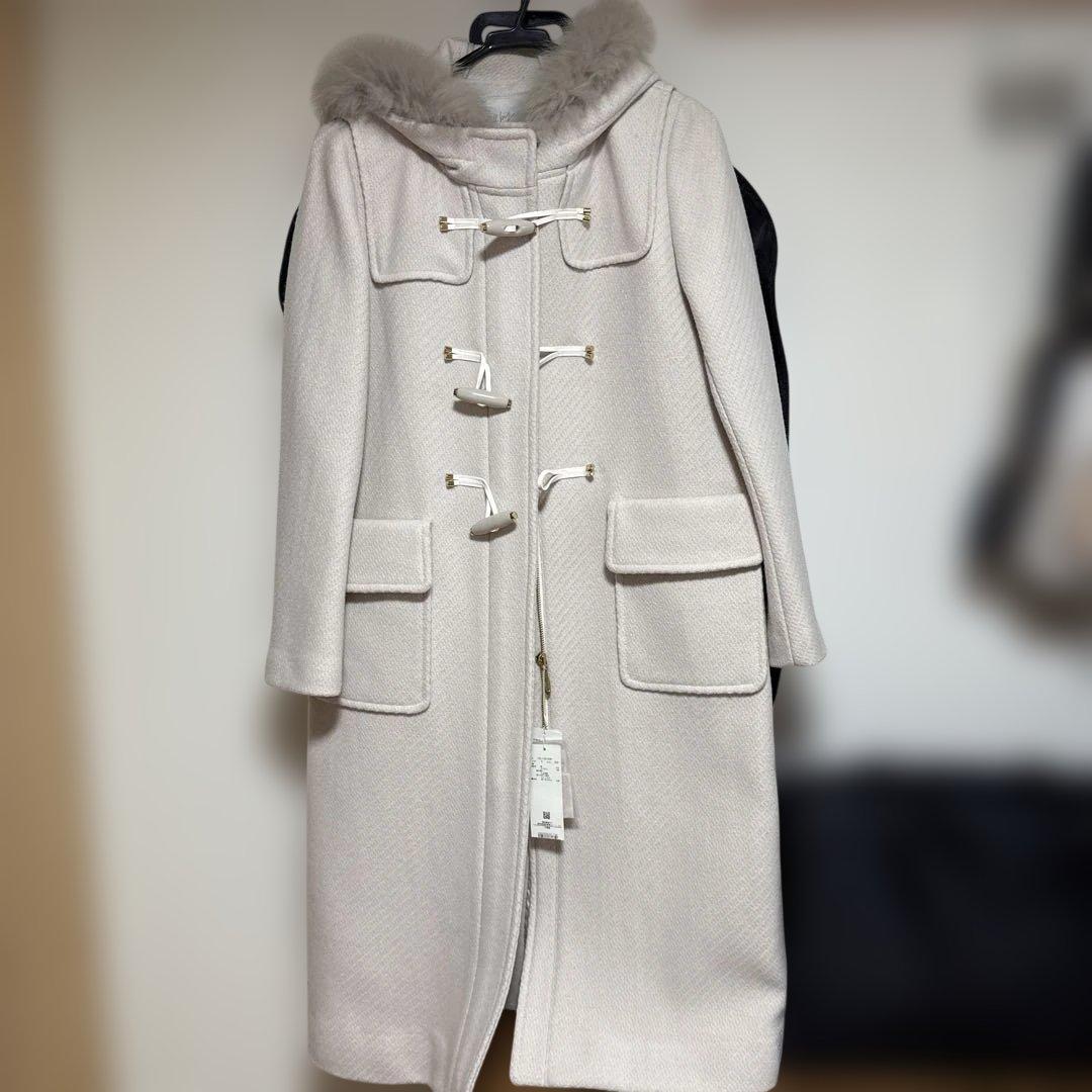 【美品】JILL by JILLSTUART ダッフルコート　アイボリー