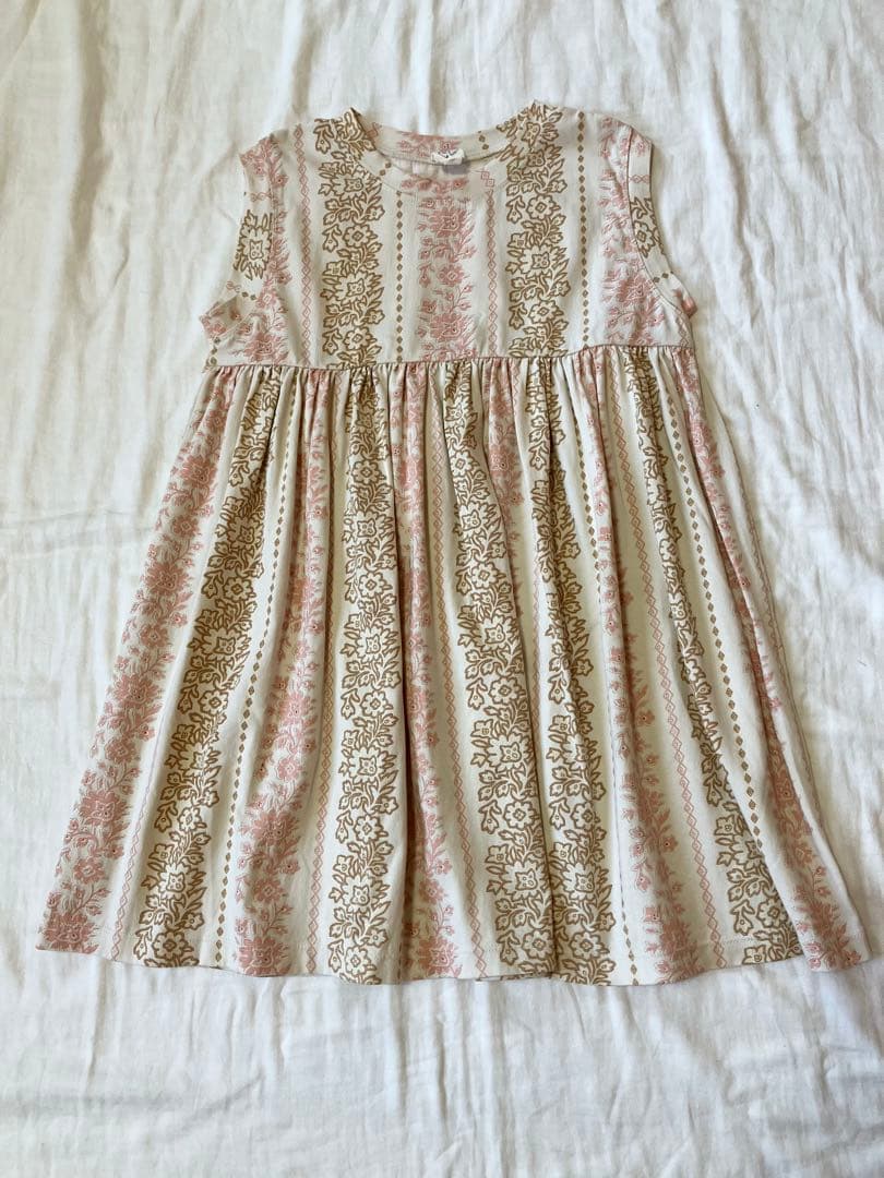 apolina ジャージーワンピース7-9y