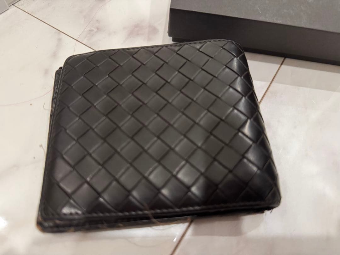 Bottega Veneta ブラック 二つ折り財布&ケース 小銭入れ