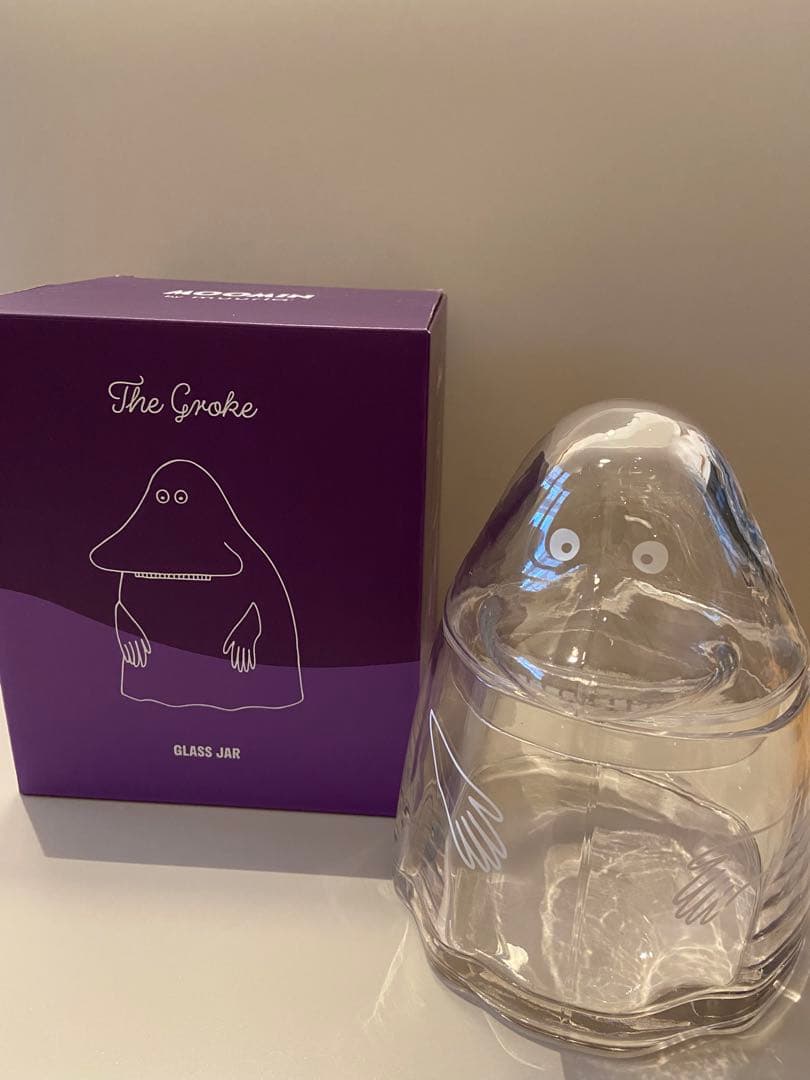 MOOMIN モラン ガラスジャー muurla
