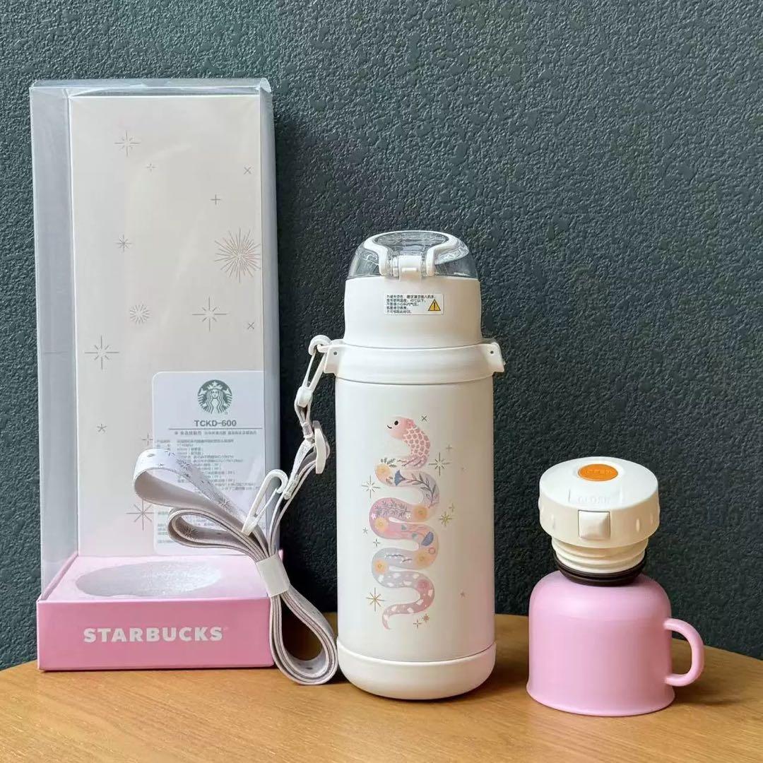 海外 スターバックス 25’ニューイヤー 2wayステンレス タンブラー